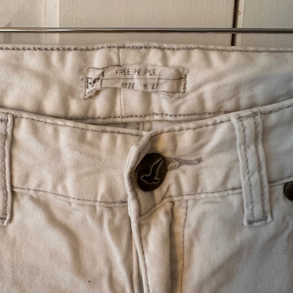Free People White Jeans - Picture 5 of 5